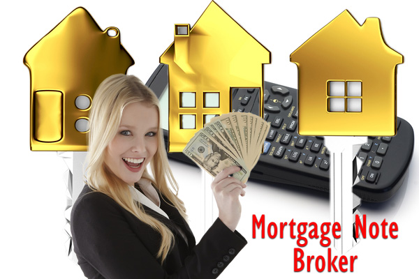 Home-based business entrepreneur investing in mortgage notes